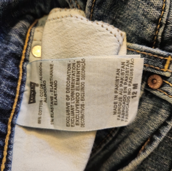 Levi's 526 Slender Boot Cut 12M - Picture 8 of 8
